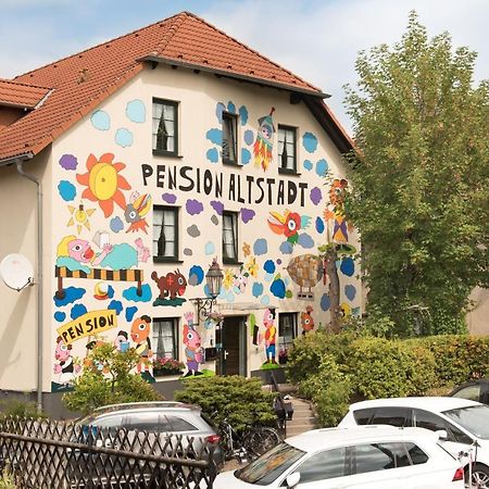 Pension Altstadt Borna Esterno foto